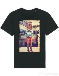 Tricou STANLEY STELLA barbat Tiger head Negru
