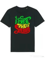 Tricou STANLEY STELLA barbat I shot the sheriff Negru
