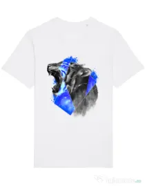 Tricou STANLEY STELLA barbat Electro tiger Alb