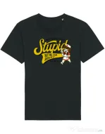 Tricou STANLEY STELLA barbat Can\'t fix stupid Negru