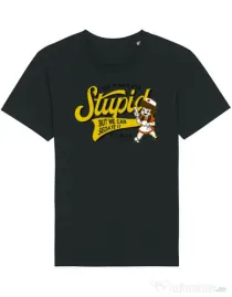 Tricou STANLEY STELLA barbat Can\'t fix stupid Negru