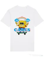 Tricou STANLEY STELLA barbat No one cares Alb