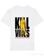 Tricou STANLEY STELLA barbat Kill bill Alb