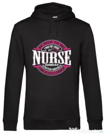 Hoodie barbat cu gluga Nice to me Negru