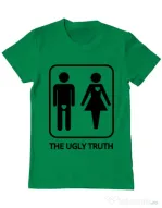 Tricou Burlaci ADLER The ugly truth Verde