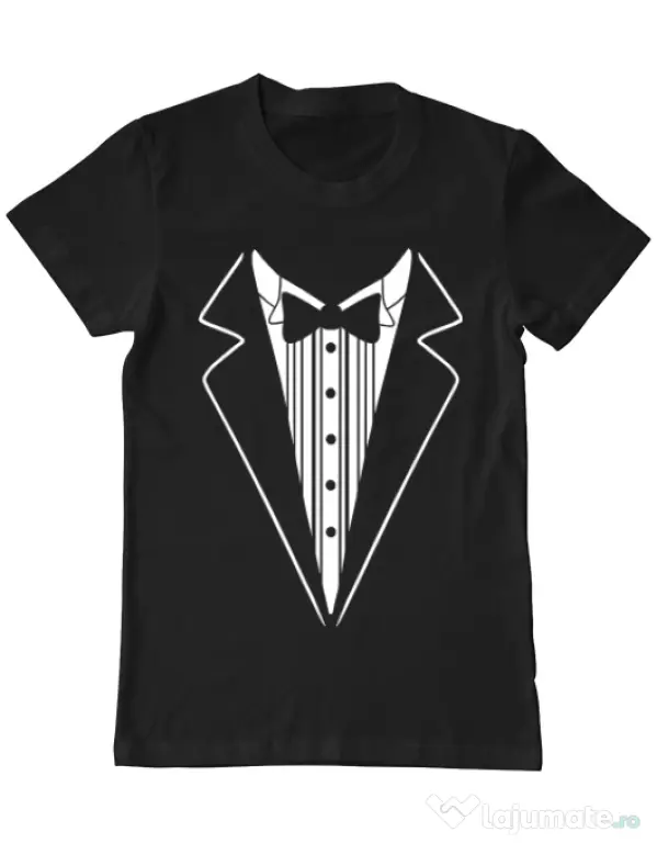 Tricou Mire ADLER Tuxedo Negru