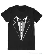 Tricou Mire ADLER Tuxedo Negru