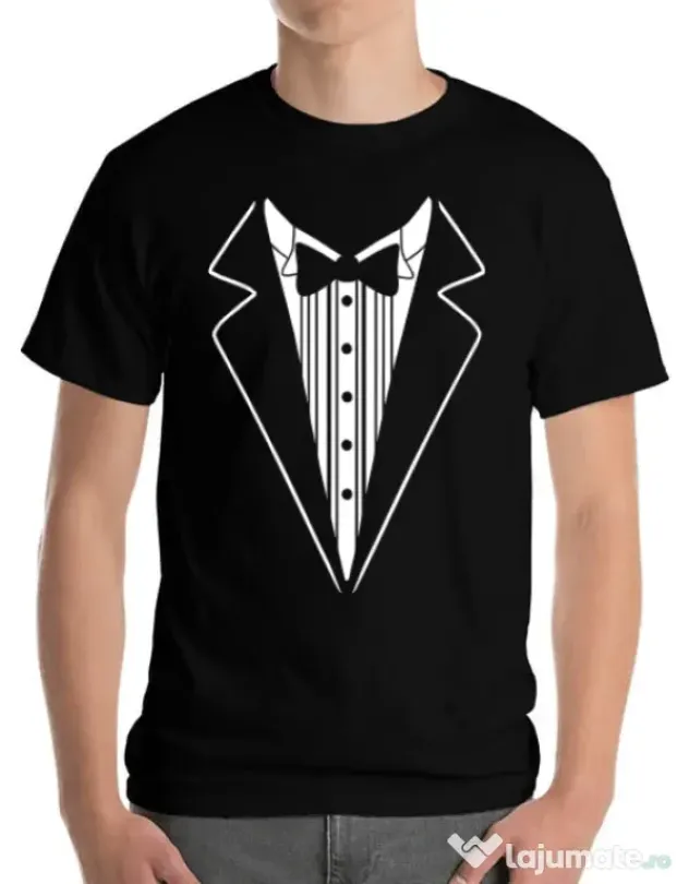 Tricou Mire ADLER Tuxedo Negru