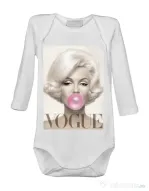 Baby body Bubblegum Alb