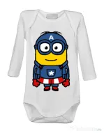 Baby body Captain minion Alb