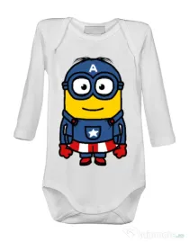 Baby body Captain minion Alb
