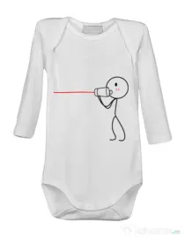 Baby body Cuvinte de dragoste 1 Alb
