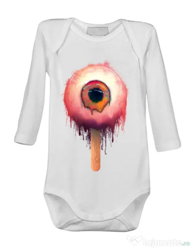Baby body Eyesicle Alb