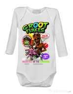 Baby body Groot flakes Alb