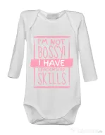 Baby body I’m not bossy Alb