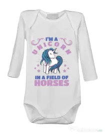 Baby body Just a unicorn Alb