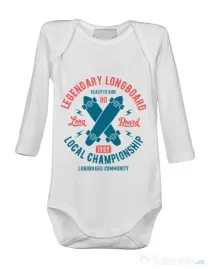 Baby body Legendary Longboard Alb
