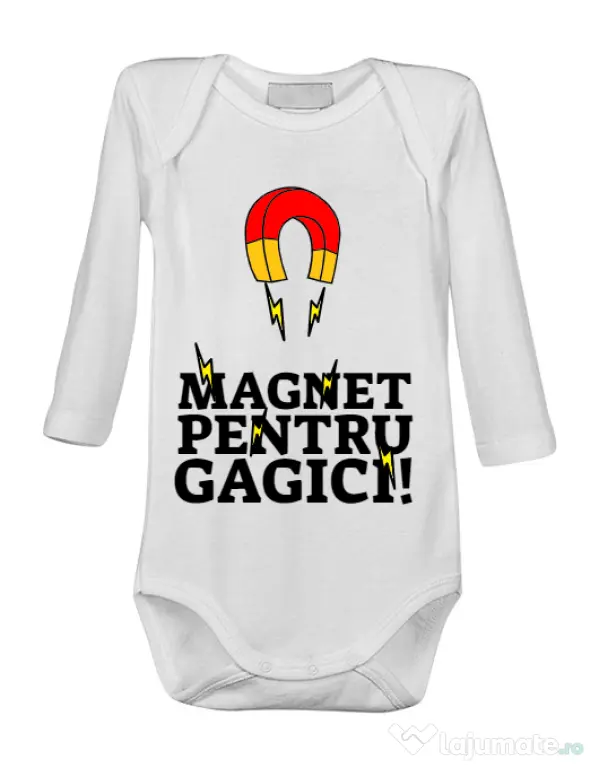 Baby body Magnet pentru gagici Alb