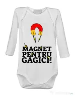 Baby body Magnet pentru gagici Alb