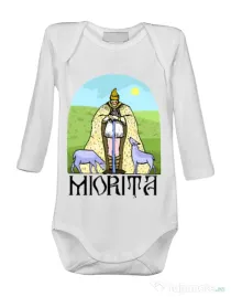Baby body Miorita Alb