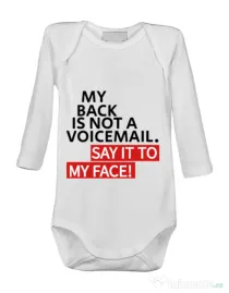 Baby body Say it to my face Alb