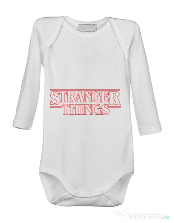 Baby body Stranger things outline Alb