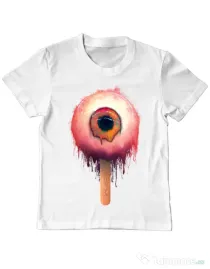 Tricou ADLER copil Eyesicle Alb