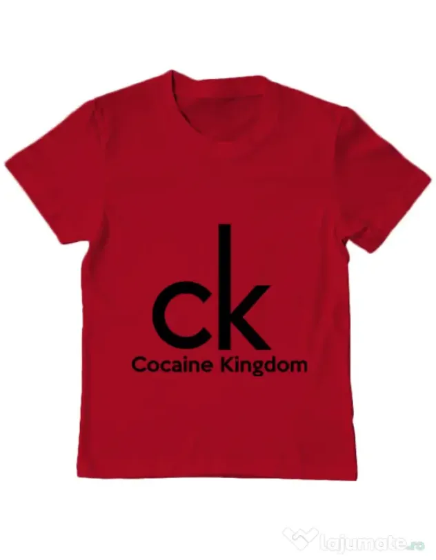 Tricou ADLER copil Cocaine kingdom Rosu