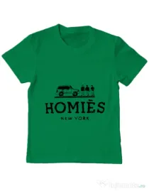 Tricou ADLER copil Homies Verde mediu
