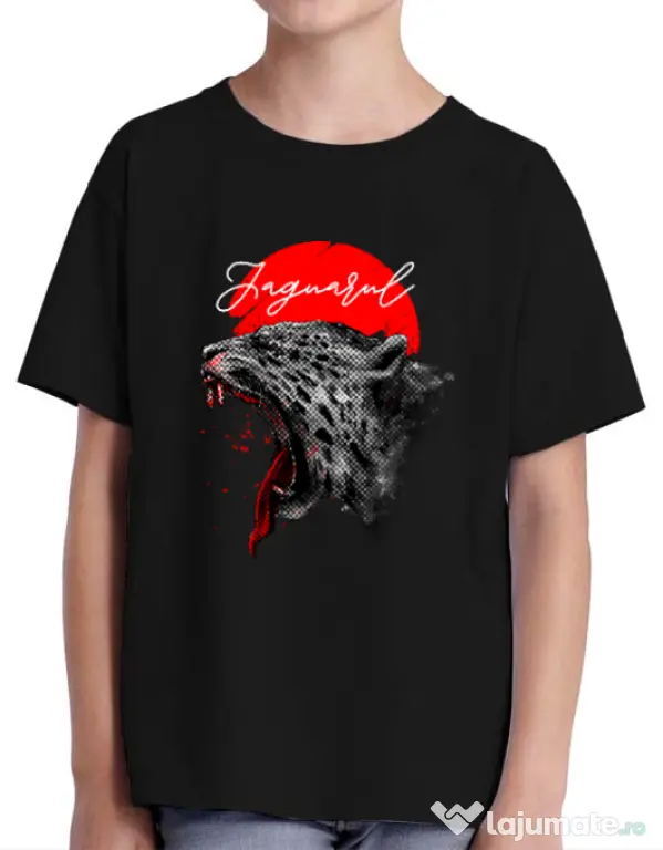 Tricou ADLER copil Scream Negru