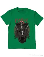 Tricou ADLER copil The passage Verde mediu