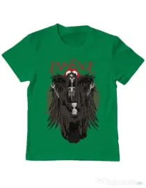 Tricou ADLER copil The passage Verde mediu