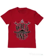 Tricou ADLER copil The Wild Ones Rosu