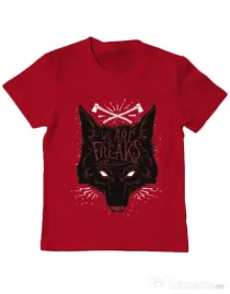 Tricou ADLER copil We are freaks Rosu