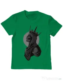 Tricou ADLER copil Skull King Verde mediu