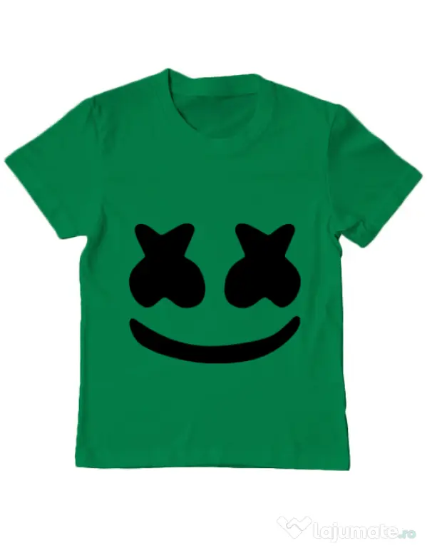 Tricou ADLER copil Marshmello Verde mediu