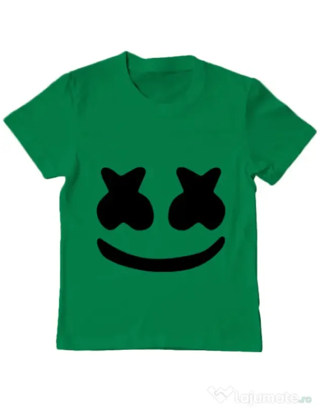 Tricou ADLER copil Marshmello Verde mediu