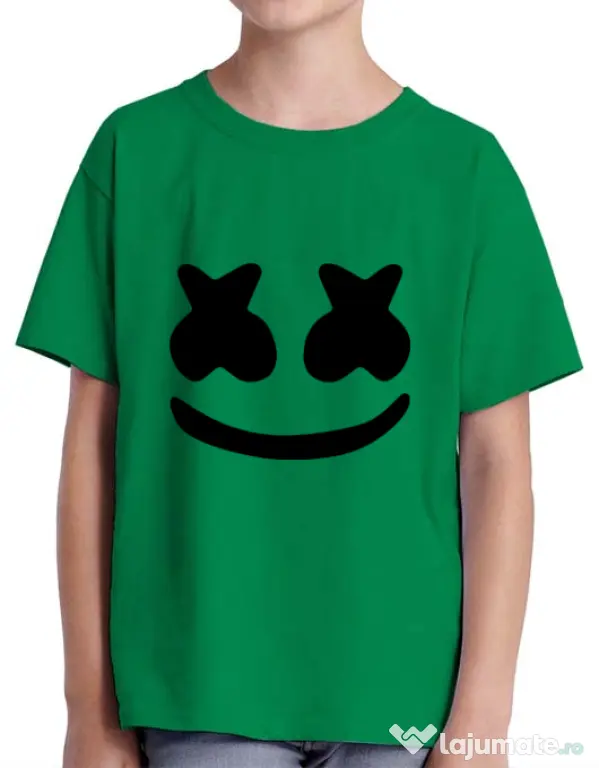 Tricou ADLER copil Marshmello Verde mediu