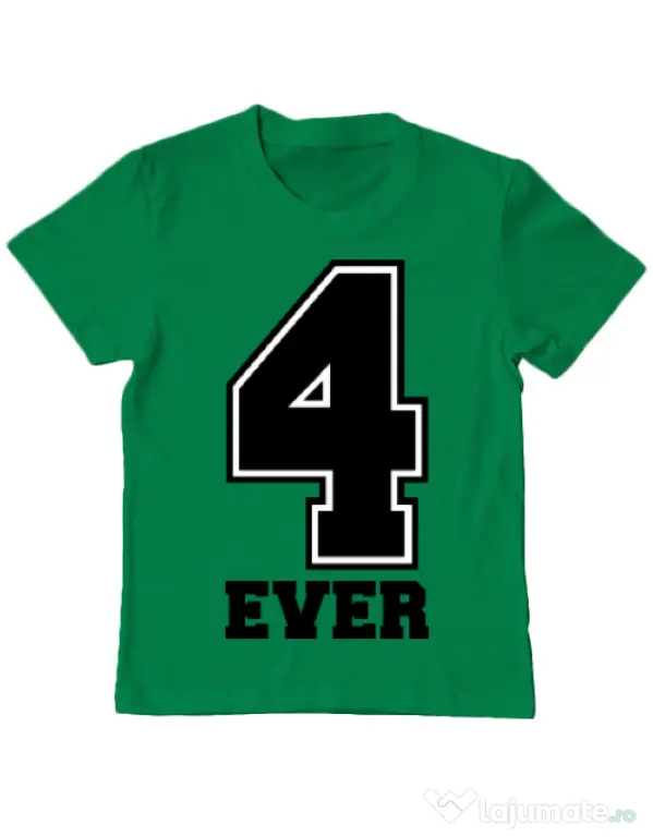 Tricou ADLER copil Forever Verde mediu