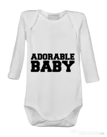 Baby body Adorable baby Alb