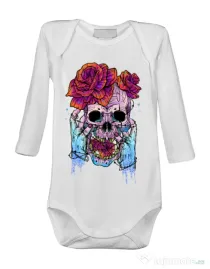 Baby body Hand skull Alb