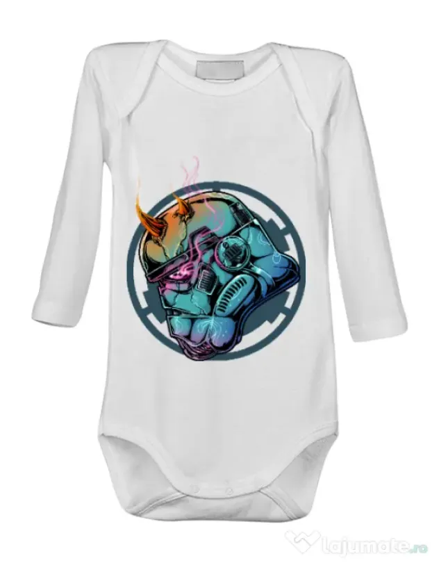 Baby body Helmet demons Alb