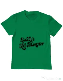 Tricou ADLER copil Lil monster Verde mediu