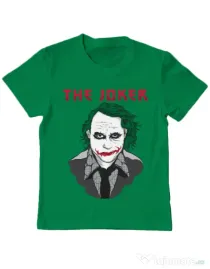 Tricou ADLER copil The joker Verde mediu