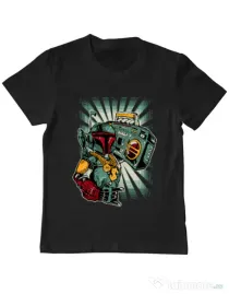 Tricou ADLER copil Ghetobobaster Negru