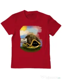 Tricou ADLER copil I stay home Rosu
