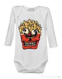 Baby body Zombie French Fries Alb