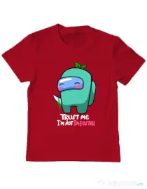 Tricou ADLER copil Trust me Rosu