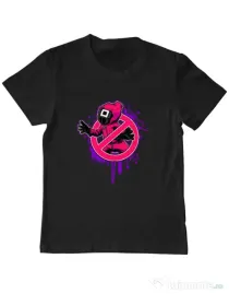 Tricou personalizat copil Squid Game 2 Negru