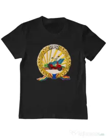 Tricou personalizat copil REPER Negru
